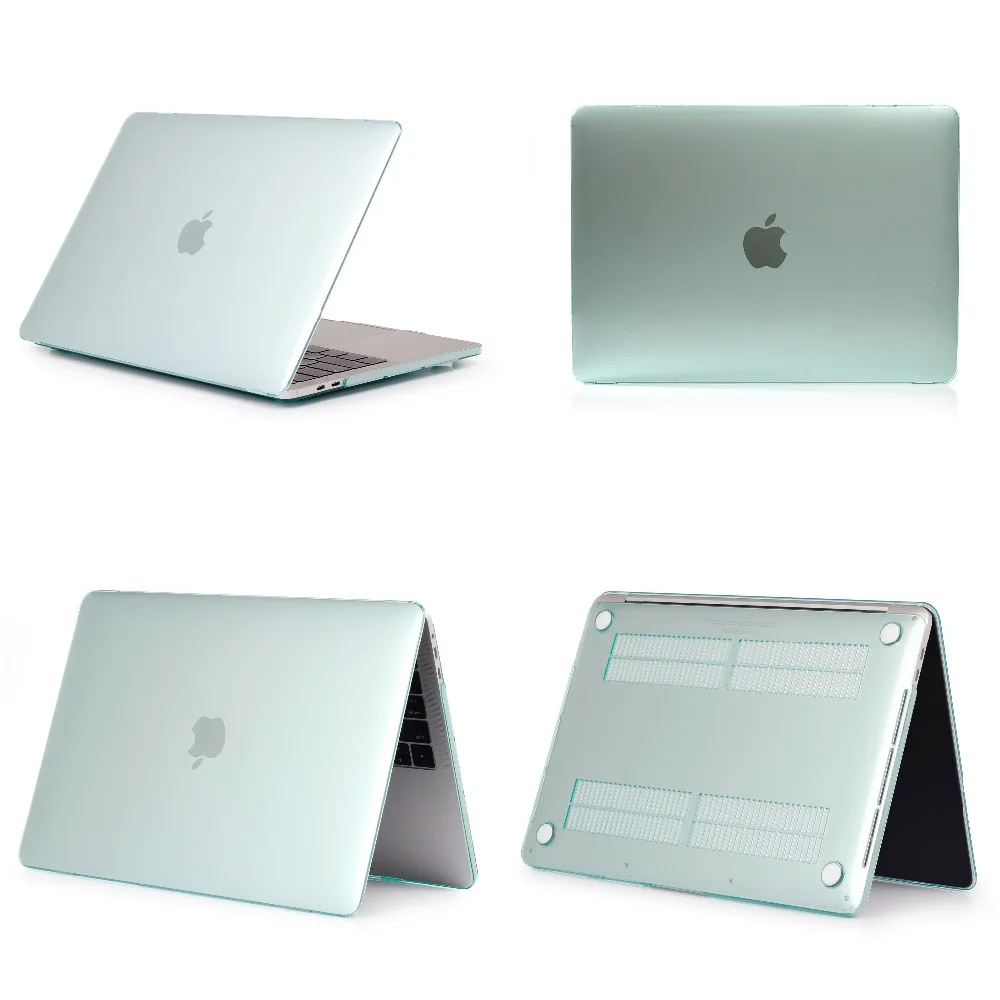 Прозрачный чехол 3 в 1 для Apple Mac book Air Pro Retina MacBook 13 с сенсорной панелью сумка
