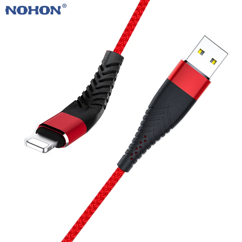 USB кабель 20 см 1 м 2 3 для iPhone 11 Pro Xs Max XR X 6 s 7 8 Plus iPad нейлоновый быстрой зарядки и
