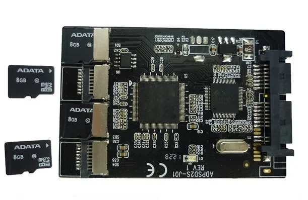 Карта Micro SD для адаптера SATA 1 8 &quothdd корпус с RAID 4 TF до 16 pin конвертер бесплатная