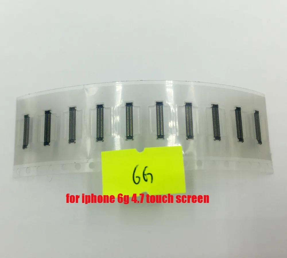 10 шт./лот Оригинальный Новый сенсорный экран FPC Разъем для iPhone 4S 5 5c 5S 6 6plus 6s на