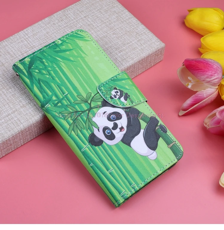 Чехол-книжка для HUAWEI P Smart 5," ПУ Чехлы для HUAWEI FIG-LX1 LX3 FIG-L21 PSmart чехлы Кошелек ТПУ полный корпус