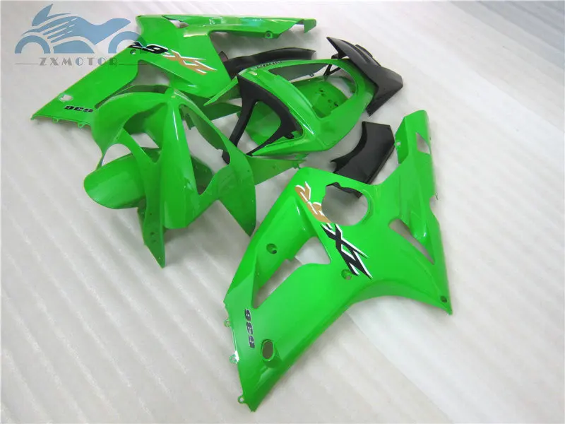 Комплект обтекателей для мотоцикла KAWASAKI Ninja 2003 2004 ZX6R ABS пластиковые комплекты ZX 6R