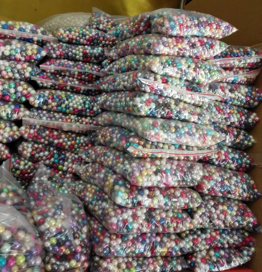 

Free Shipping High quality DIY Pearl Round Loose Beads Acrylic ABS Pearls Friendly Material, 6-20mm different size available