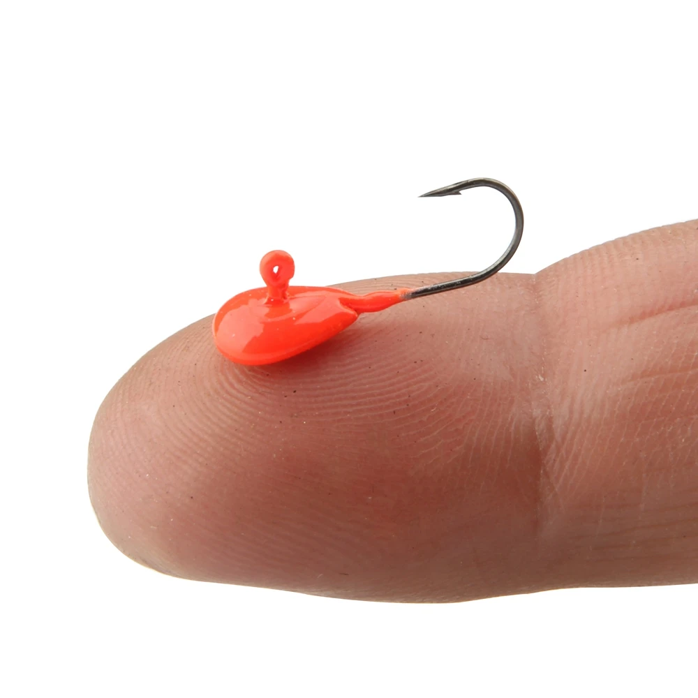Рыболовные приманки из палисандра 12 шт. 0 5 г/0 7 г яркие цвета|jig head|hooks baitjig fishing |