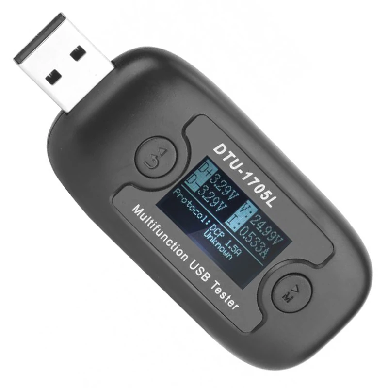 Dtu1705L Многофункциональный Usb тестер напряжения тока измеритель инструмент