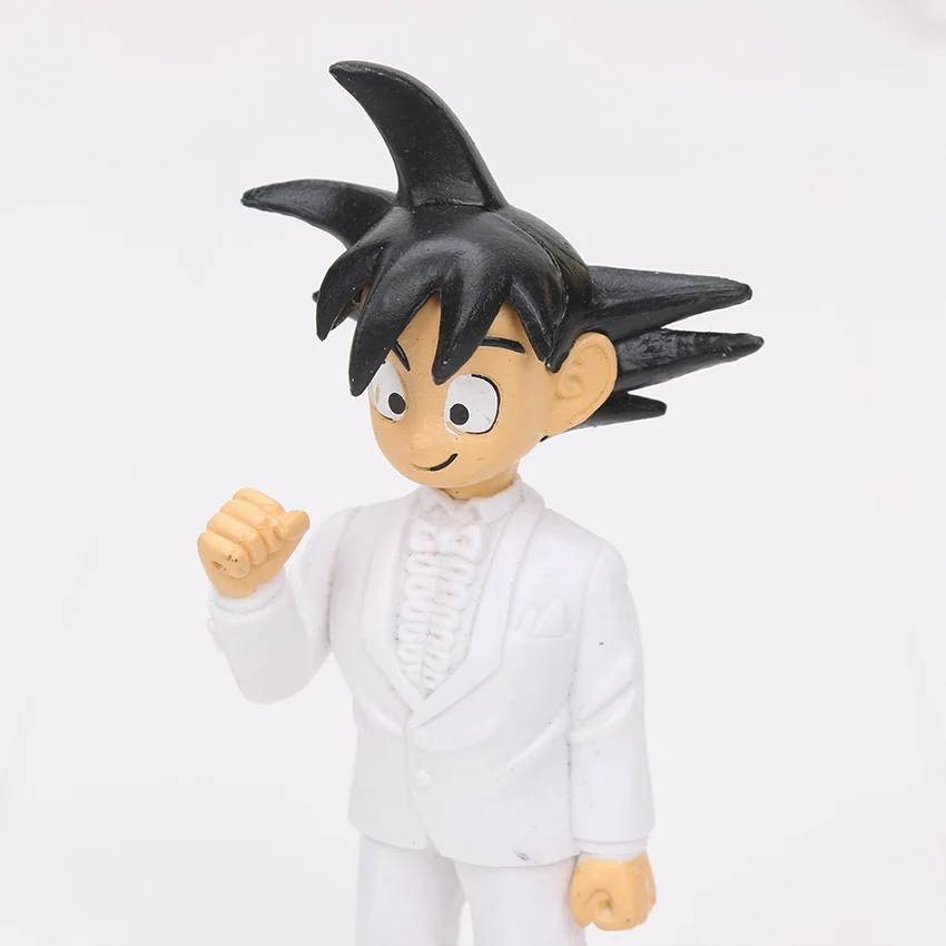 2 шт./партия аниме Dragon Ball Z фигурка куклы Сон Гоку Чичи свадьба Ver. ПВХ фигурка Модель Коллекция игрушек подарки