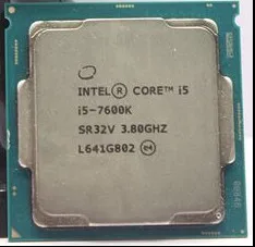 Intel Core i5-7600K I5 7600K i5 7600K cpu LGA 1151-land FC-LGA 14 нанометров четырехъядерный процессор