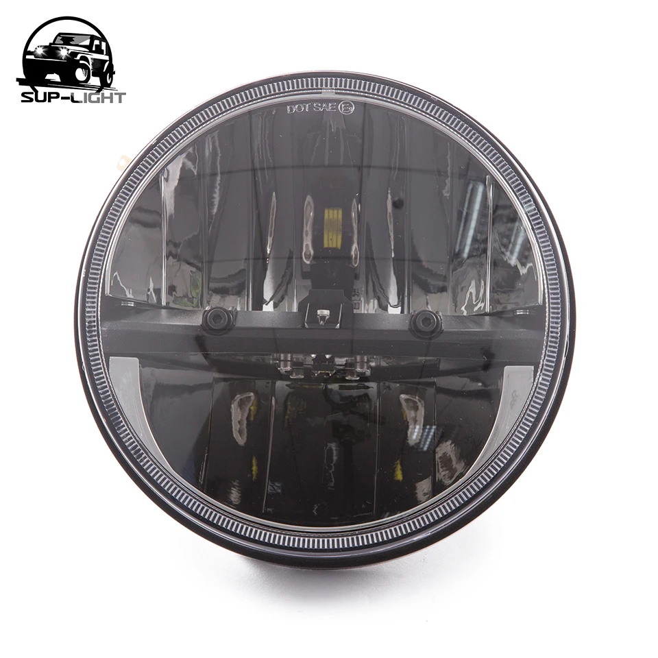 Пара 7 дюймов H4 H13 светодиодный фары с высоким ближнего света 8000lm DRL для Jeep wrangler TJ