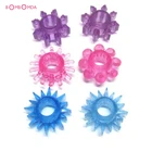 Силиконовое кольцо для пениса для задержки кольца на член мужской мастурбатор для эрекции товары для взрослых мужские секс-игрушки для мужчин случайный цвет