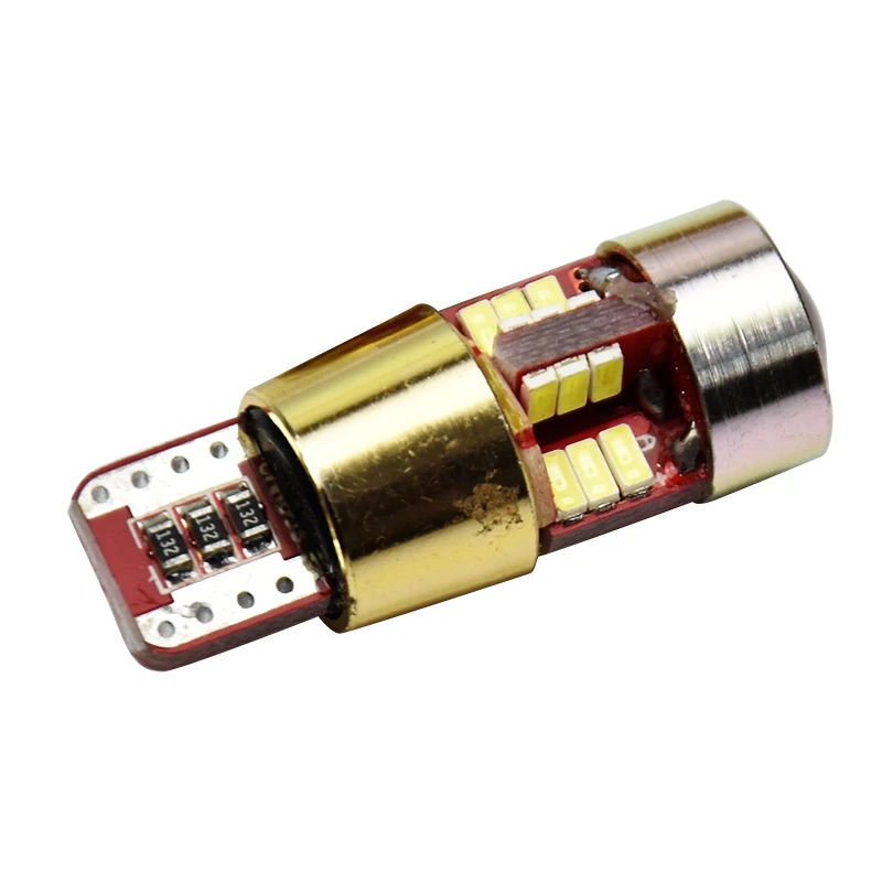 4 шт./T10 W5W 27 SMD Светодиодные Автомобильные внутренние лампы для чтения стояночные