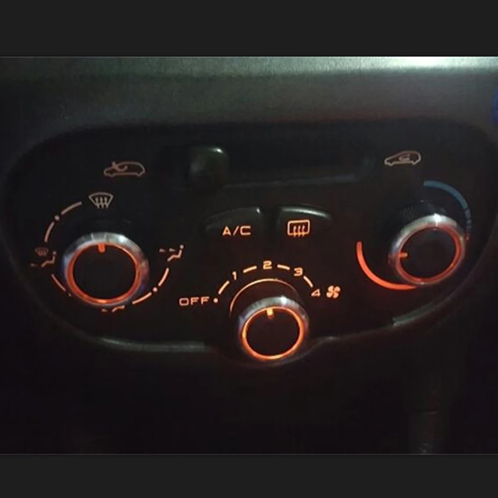 Автомобиль AC Ручка Алюминий сплав Воздушный кондиционер продукты, аксессуары, подходит для peugeot 206 207, для Citroen C2 2006-2013