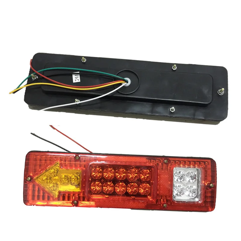 2018 Новый Водонепроницаемый Автомобильные светодиодные Задние огни 12В прицеп