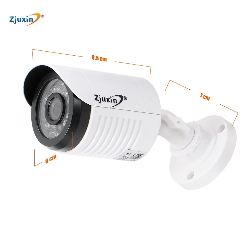 1 шт. zjuxin AHD камеры 1080 P 5*24 LED 2mp камера с HD 3.6 мм объектив V30 DSP + Sony imx323 Сенсор Добрый
