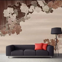 custom mural wallpaper european clouds background wall