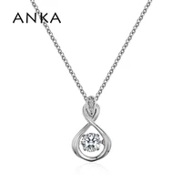 anka fashion water drop zirconia pendant necklace for women high quantity jewelry for gift aaa zirconia 133926