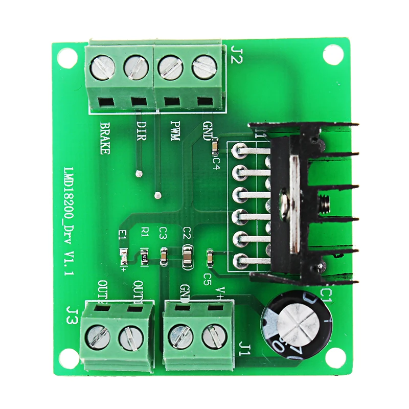 Модуль LMD18200T с регулируемой скоростью двигателя 1 шт. новый 3A 75 Вт DC PWM для