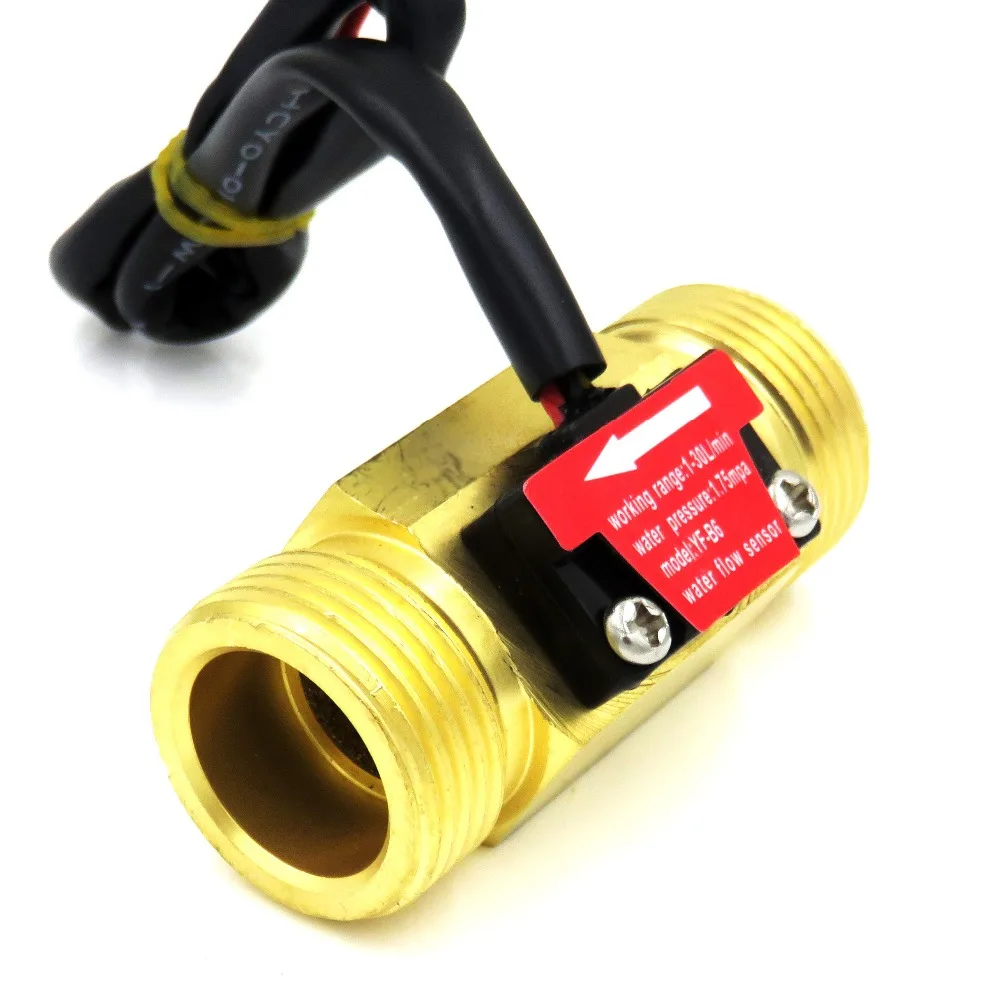 YF B6 BSP G3/4 &quotизмеритель потока турбины Холла для воды 1 30 л/мин измеритель расхода