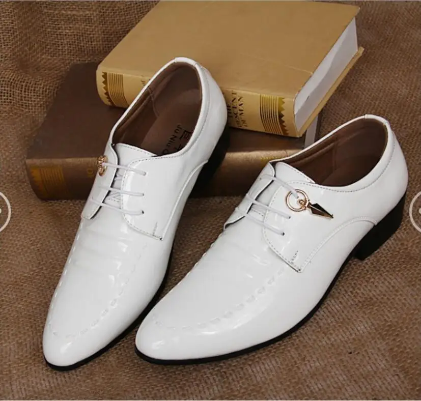 2018 New spring Men Business casual Shoes Microfiber Leather Quality Breathable For plus size 38-48 | Обувь