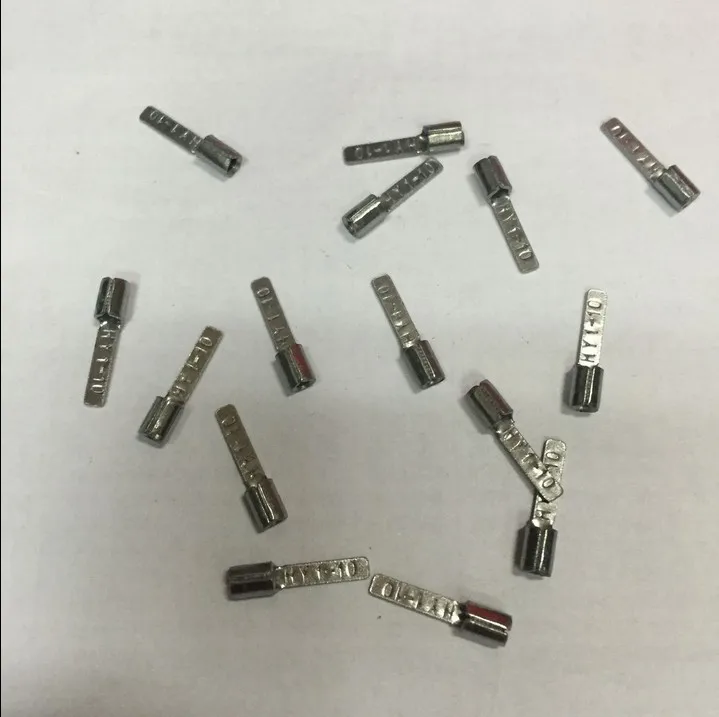 

DBN1.25-10 DBN2-10 DBV1.25-10 DBV2-10 sheet shapes naked or pre-insulating pin terminals / cold-pressed wiring terminal