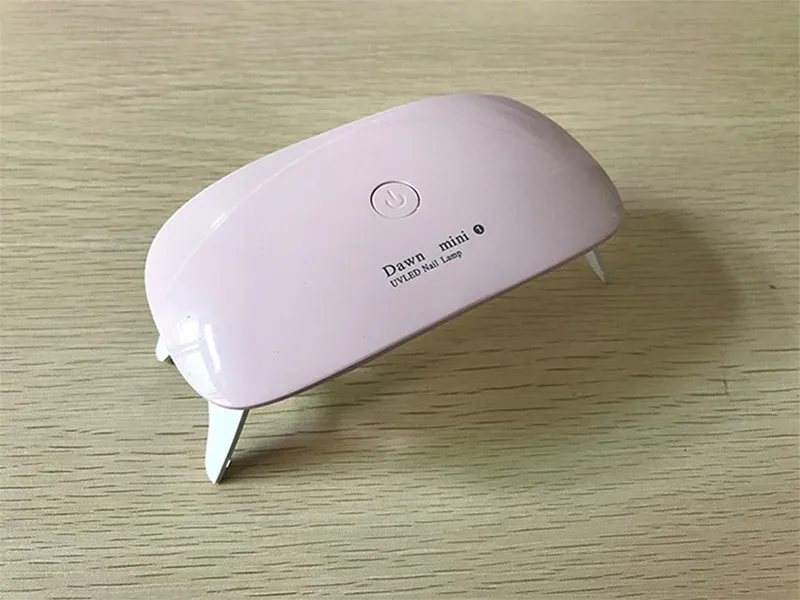 LED Mini Nail Dryer Lamp Portable USB Charge 5W Gel 45s 60s Timer UV Light Fast Dry Nails Manicure for | Красота и здоровье