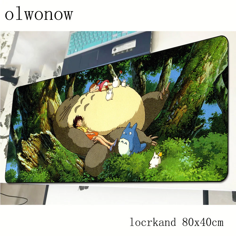 Тоторо коврик для мыши 80x40cm Лидер продаж коврики лучшие игровой геймер locrkand