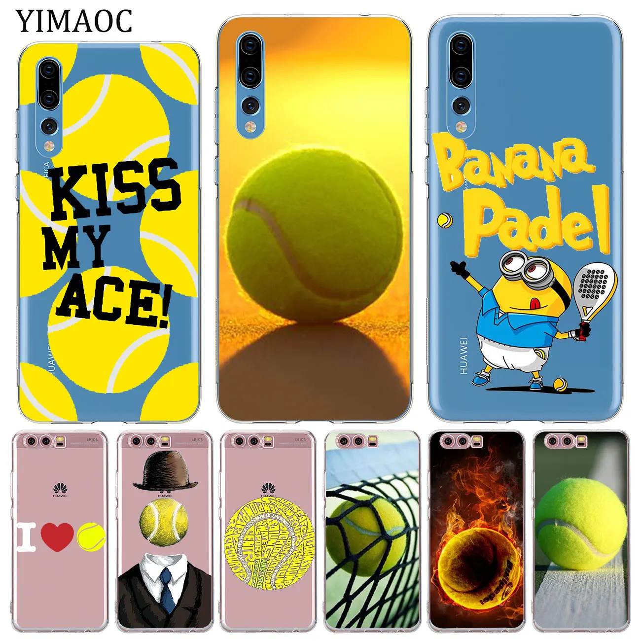 Мягкий силиконовый чехол YIMAOC для телефона Huawei P30 P20 Pro P10 P8 P9 Lite 2017 2016 2015 P smart Z