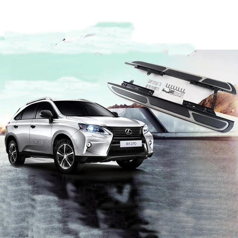 Автомобильные подножки для Lexus RX270 RX350 RX450h 2010 2015 Боковые ступенчатые педали