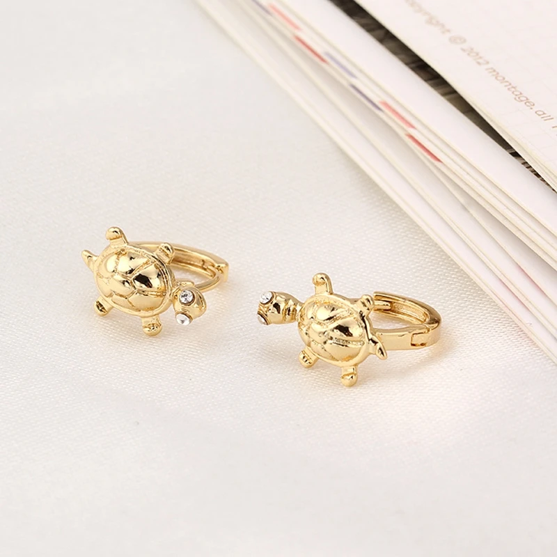 Turtle earrings