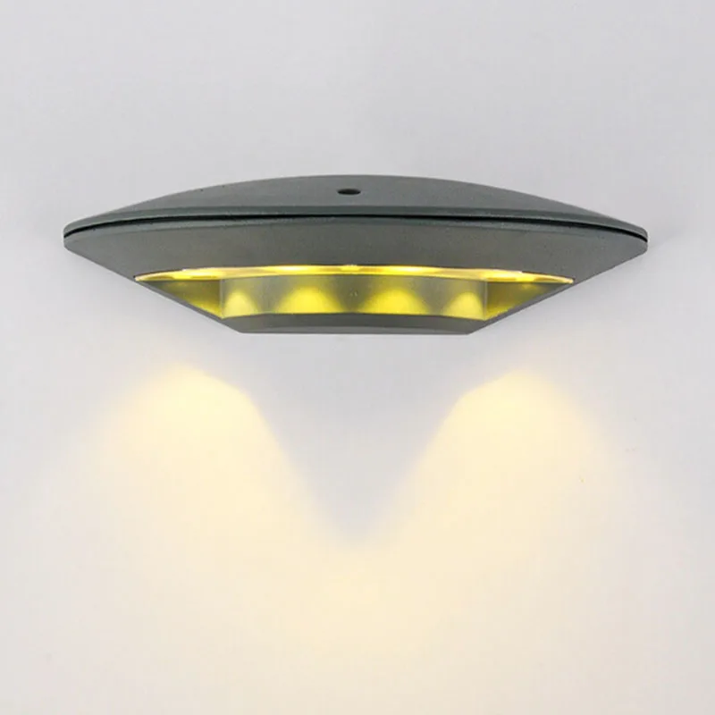 

Simple Outdoor Lamp 12W LED Wall Sconce Light Fixture Waterproof Building Exterior Gate Balcony Garden Yard fence lamp
