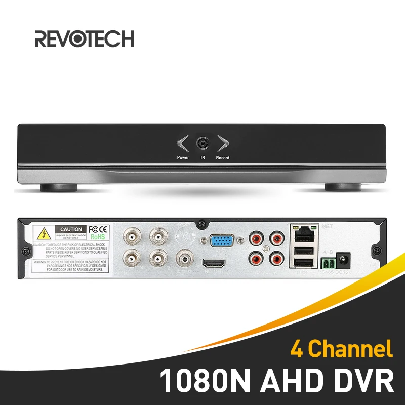 Видеорегистратор Super Hybird 1080N H.264 AHD DVR 4-канальный видеорегистратор 1080P NVR для CCTV