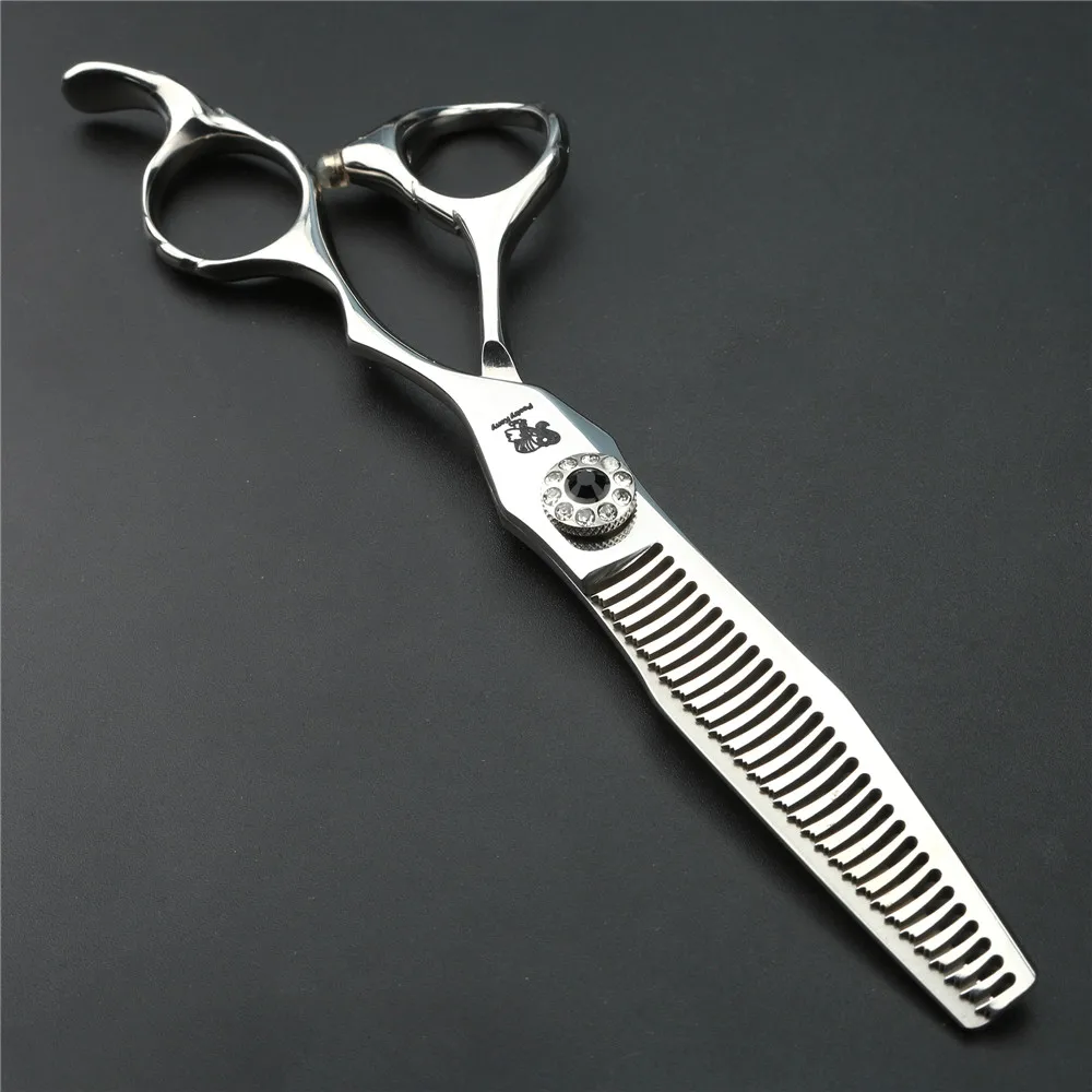 

440C steel hair salon styling hairdressing tool bearing screw 6 inch thinning scissors hair scissors senior barber scissors