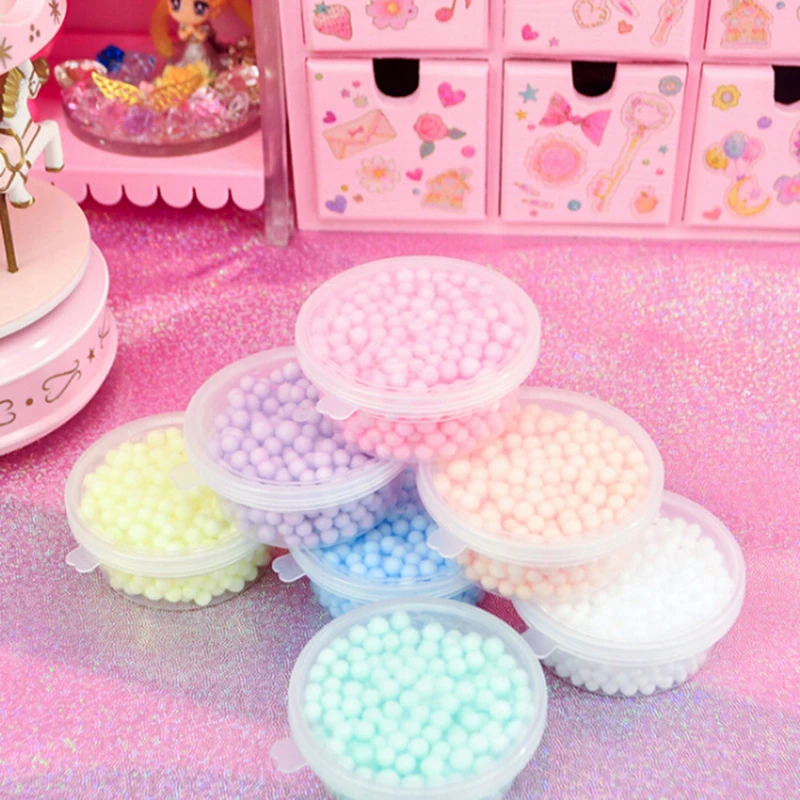 DIY пушистые слизи коробки поставки мягкая глина Floam Ароматические снятие стресса
