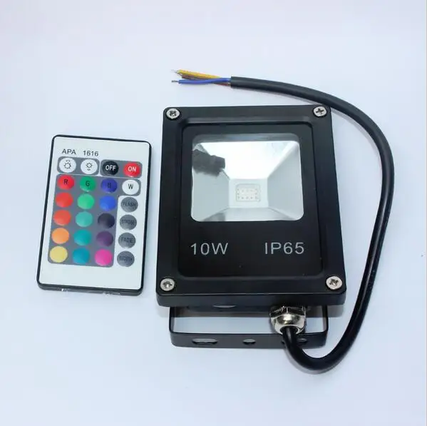 Водонепроницаемый светодиодный прожексветильник RGB/WW/CW 10 Вт 20 30 50 85 ~ 265 в | Лампы и