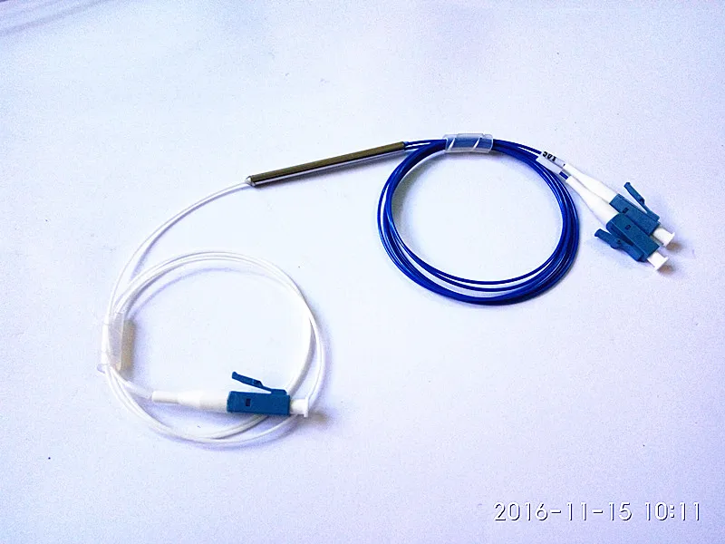 5 шт./лот 1310/1550nm двойное окно 50/50 соединение отношение LC/UPC трубка из нержавеющей