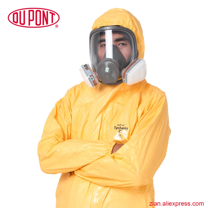 DuPont C Тип 3 химическая защитная одежда высокая концентрация неорганические