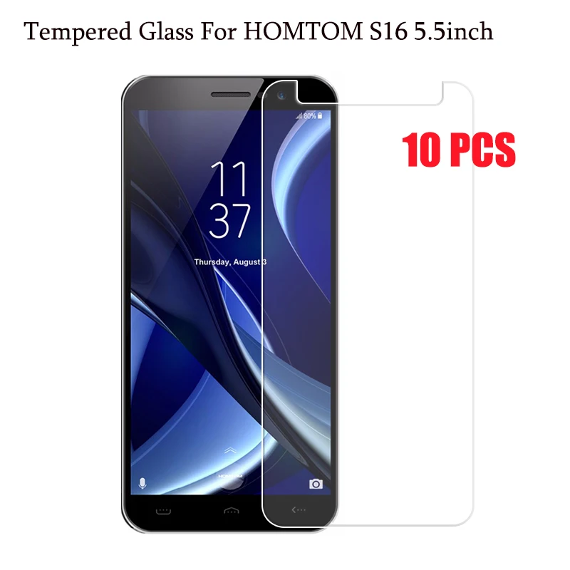 Закаленное стекло 9H 0 33 мм для HOMTOM S16 ультратонкая Защитная пленка экрана экран 5