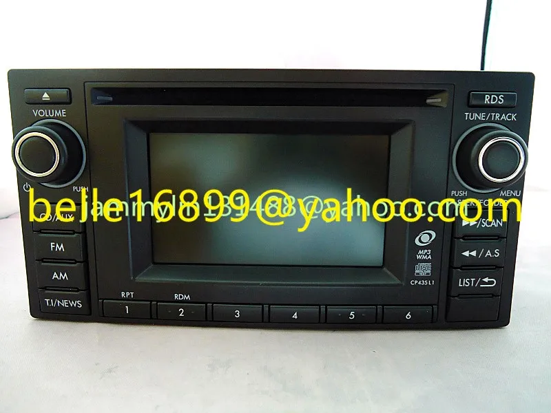 Оригинальный музыкальный тюнер SUBARUN 86201SC430 Clarion CD плеер для автомобиля 2012 Forester OEM WMA