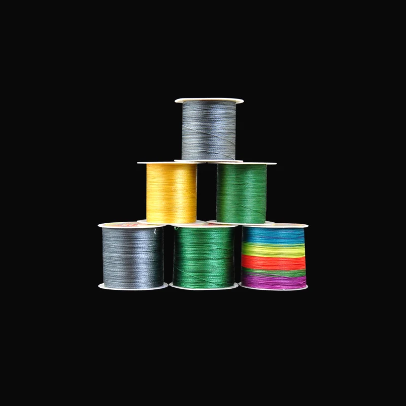 4 Strands Braid Line 100M 300M Maninline for Ocean Boat Fishing Multicolor PE Braided Fly Saltwater Carp Fish | Спорт и развлечения