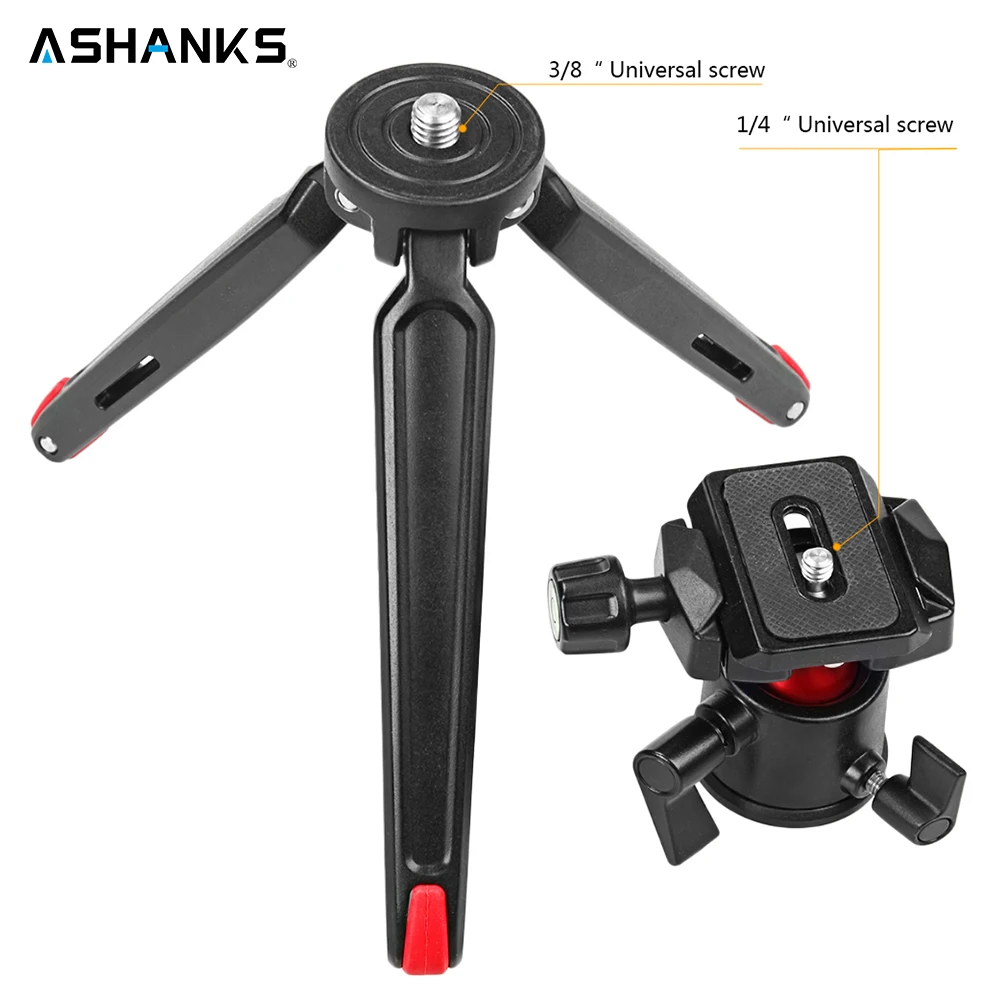 ASHANKS камера для путешествий Штатив студийной фотосъемки Canon Nikon sony DSLR Cam/Gopro Action