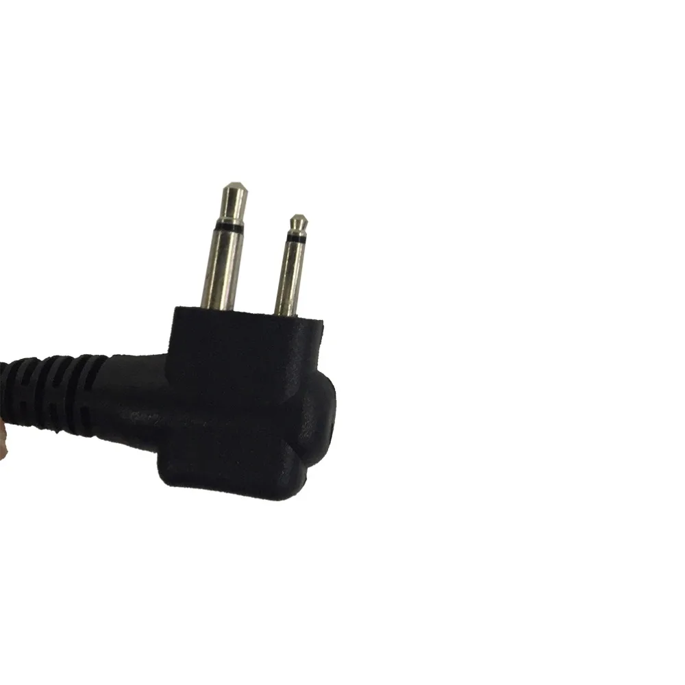 YIDATON новый черный 2 PIN PTT MIC Earhook гарнитура для Motorola радио GP3688 GP300 GP308 GP68 CP040 CP100 CP200