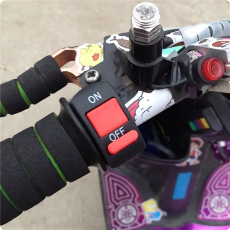 Кнопка вкл./выкл. На руль мотоцикла 12 В|motorcycle kill switch|kill switchhandlebar motorcycle switches |