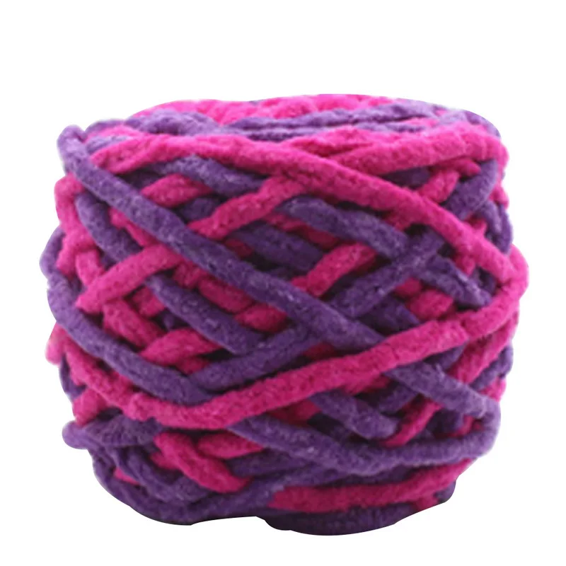 1 шт. хлопковая пряжа ручной работы для ручного вязания Толстая теплая крючком