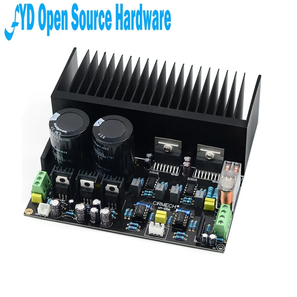 1 шт. TDA7293 стерео усилитель высокой мощности плата OP07 DC Servo 5534 независимый Op Amp иммерсионная позолота печатных плат комплект