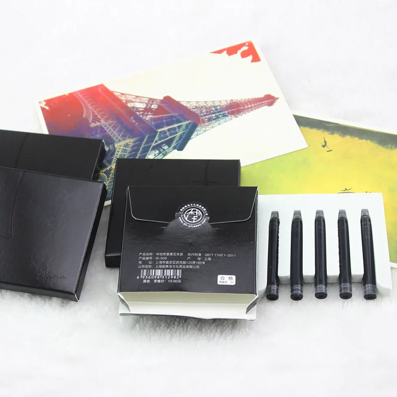 

PICASSO 5pcs Black Cartridges Ink Refill