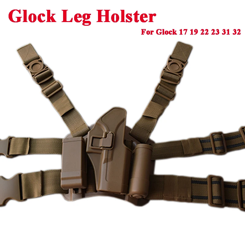 FS бренд CQC Glock 17 19 23 32 36 кобура на платформе тактический охотничий пистолет HolsterFor BK