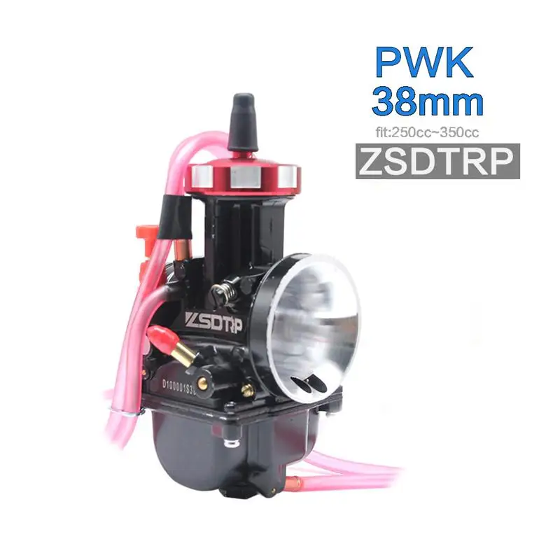 ZSDTRP 38mm black ZSDTRP 4T двигатель 33 34 35 36 38 40 42 мм PWK Keihin Карбюратор используется на внедорожнике мотора мотокросса с хорошей мощностью TRX250R - Цвет: ZSDTRP 38mm black