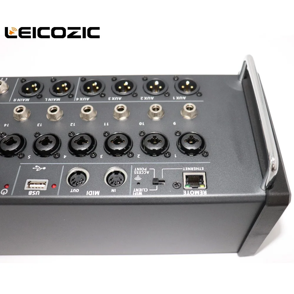 Leicozic XR16 X AIR 1:1 16 вход цифровой микшер для ipad/android планшетов встроенный Wifi и USB стерео рекордер микшерный пульт