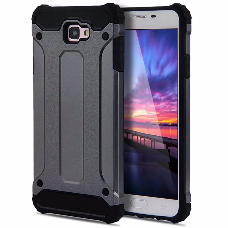 Case for Samsung J7 Prime Galaxy on Heavy Duty Armor Silicone Shockproof Hard Back Cover Shock Proof |