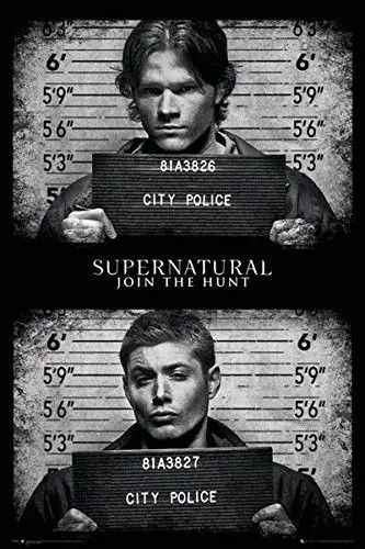 Сверхестественный Домашний Декор-TV Show Sam &amp Dean-mugвышки-Шелковый художественный