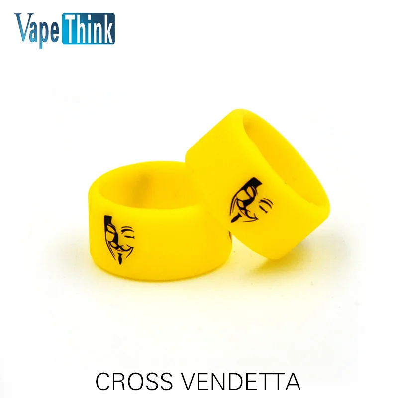 Vapethink V Vendetta Vape Band Силиконовое резиновое гелевое кольцо для электронной сигареты
